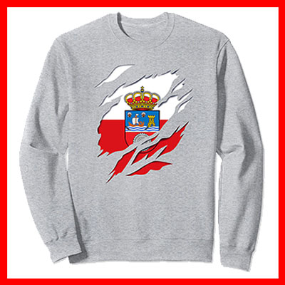 comprar sudadera bandera cantabria