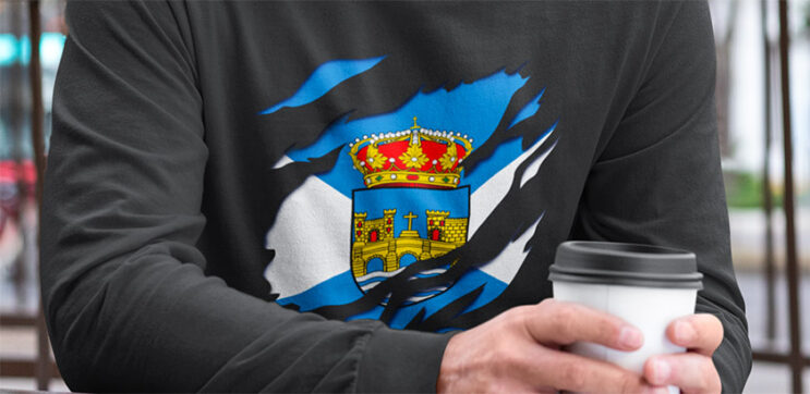 comprar amazon sudadera bandera ciudad pontevedra galicia