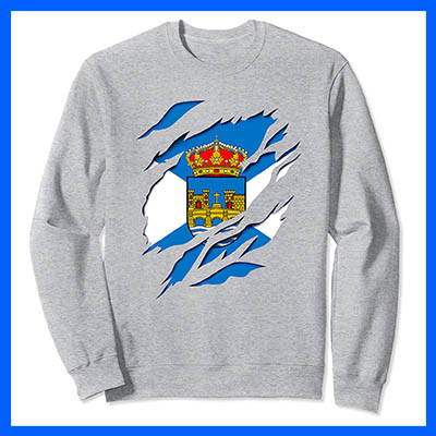 comprar amazon sudadera bandera ciudad pontevedra galicia