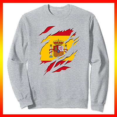 comprar oferta sudadera bandera de españa