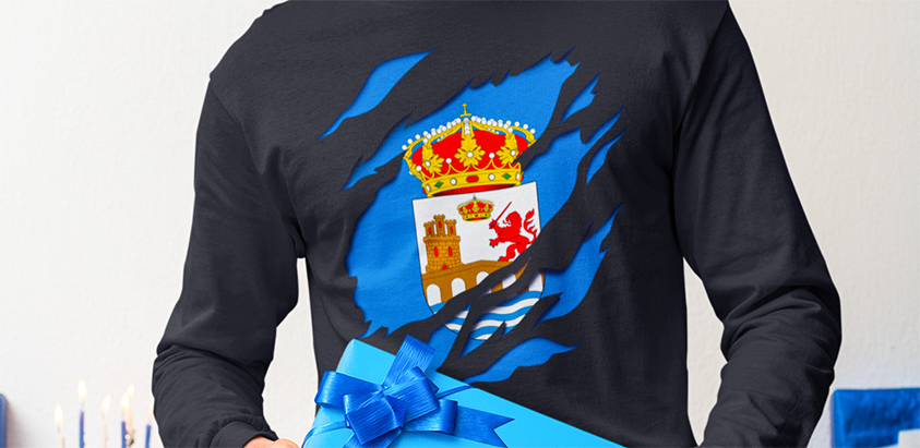 comprar online sudadera bandera provincia ourense orense galicia