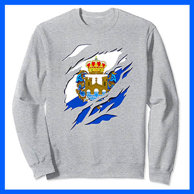 comprar online sudadera bandera provincia pontevedra galicia