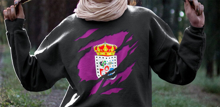 comprar sudadera manga corta bandera soria provincia